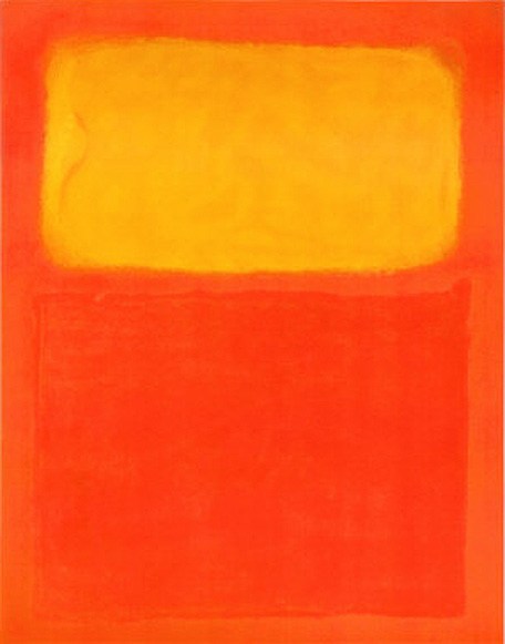 Mark Rothko Orange and Yellow